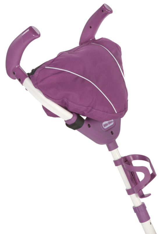 Tricicleta sport 4 in 1 roz cu alb