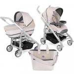 Carucior 2 in 1 Chicco Duo Love UP carucior si landou Beige 0luni+