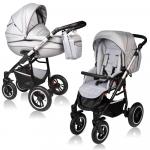 Carucior Crooner Prestige 2 in 1 Vessanti Light Gray