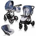 Carucior Crooner Prestige 3 in 1 Vessanti Blue