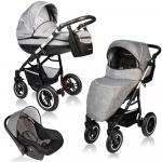 Carucior Crooner Prestige 3 in 1 Vessanti Gray
