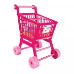Carucior pentru cumparaturi cu accesorii Trolley Pink