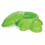 Cutie de nisip Turtle Light Green