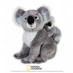 Jucarie din plus National Geographic Koala cu pui 37cm