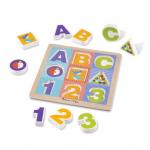 Puzzle cu piese mari pentru bebelusi Melissa and Doug