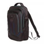 Rucsac Laptop Toledo negru cu albastru 31x13x42 cm