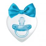 Suzeta silicon Chicco PhysioSoft Love Edition monobloc ortodontica Boy 16-36luni