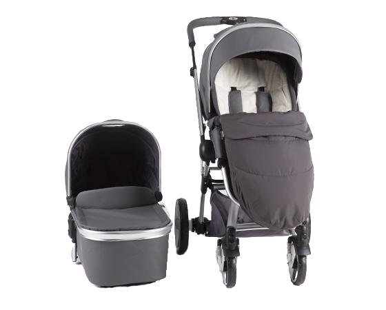 Carucior 2 in 1 tender grey