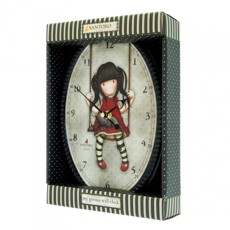 Ceas oval de perete gorjuss ruby