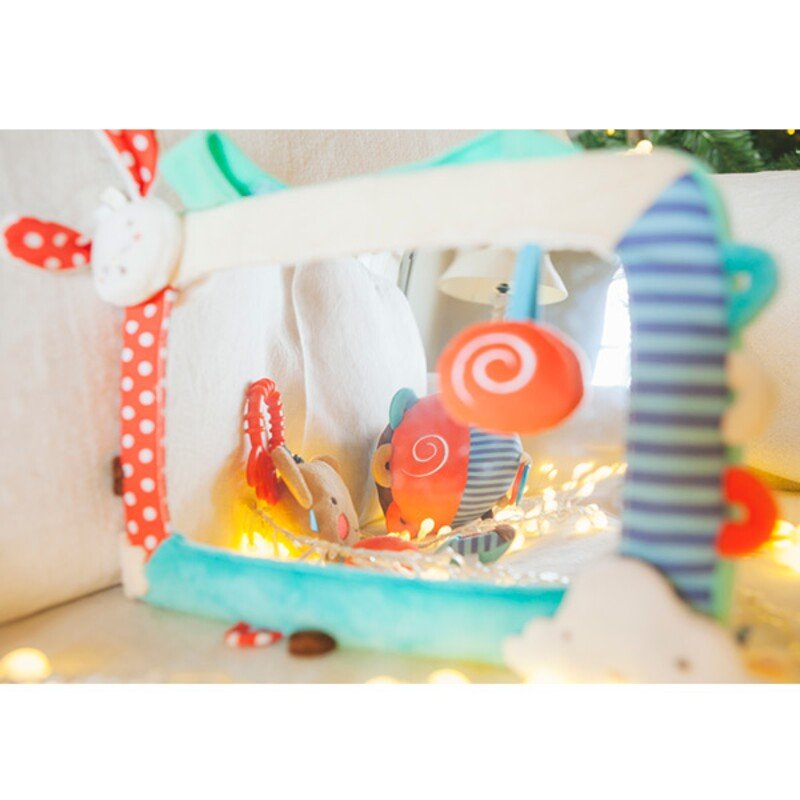 Oglinda moale 2 in 1 pentru masina si joaca acasa my sweet rabbit