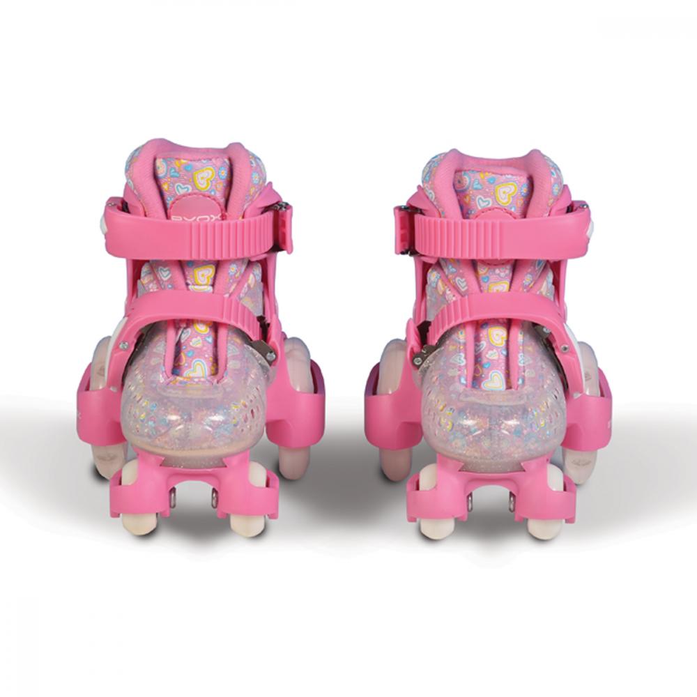 Patine cu rotile Little Beetle Pinky Girl XS 26-29 - 1 | YEO