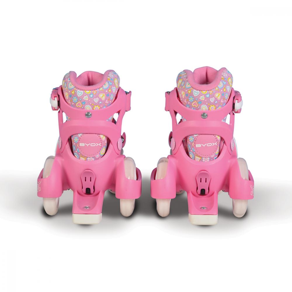 Patine cu rotile Little Beetle Pinky Girl XS 26-29 - 2 | YEO