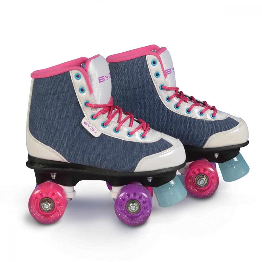 Patine cu rotile pentru fetite Denim XL 38-39