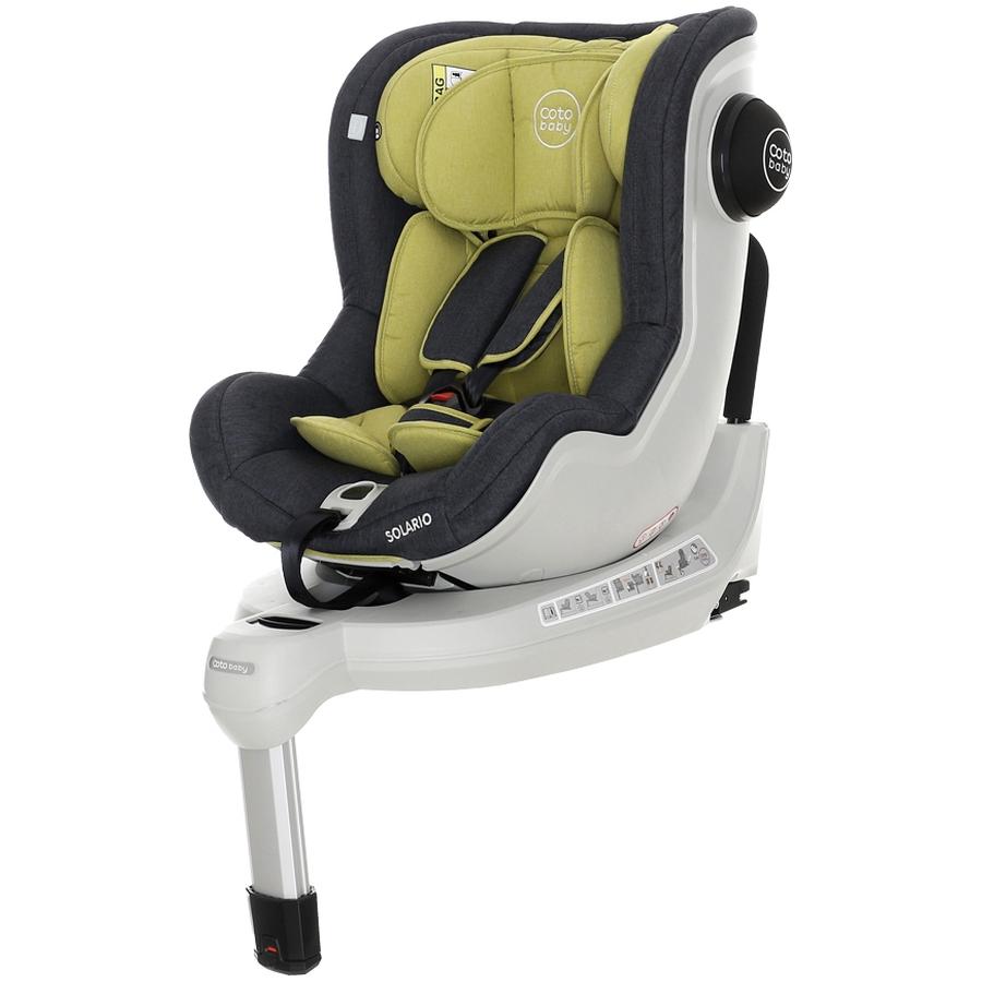 Scaun auto cu isofix solario coto baby melange verde