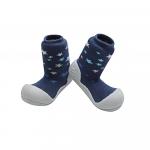 Incaltaminte Attipas Twinkle cu ciorapel gros albastri EU 20 (115 mm)