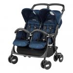 Carucior Peg Perego Aria Shopper Twin Geo Navy