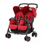 Carucior Peg Perego Aria Shopper Twin Geo Red