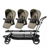 Carucior Triplette Piroet Sportivo Peg Perego Geo Beige