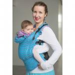 Marsupiu Lenny Lamb SSC Baby Second Generation ZigZag Turquoise