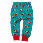 Pantaloni savari din bumbac organic Little Green Radicals Brushed Phoenix 6-9 luni