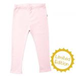 Pantaloni fini din lana merinos si matase Iobio Roz Pudrat 86/92