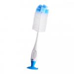 Perie pentru biberoane si tetine 2 in 1 Blue