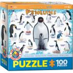 Puzzle 100 piese Penguins
