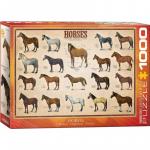 Puzzle 1000 piese Horses