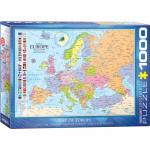 Puzzle 1000 piese Map of Europe