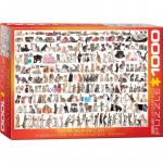 Puzzle 1000 piese The World of Cats