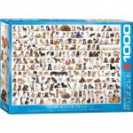 Puzzle 1000 piese The World of Dogs