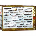 Puzzle 1000 piese World War II Aircraft