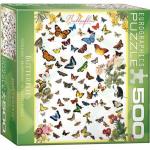 Puzzle Eurographics 500 piese Butterflies