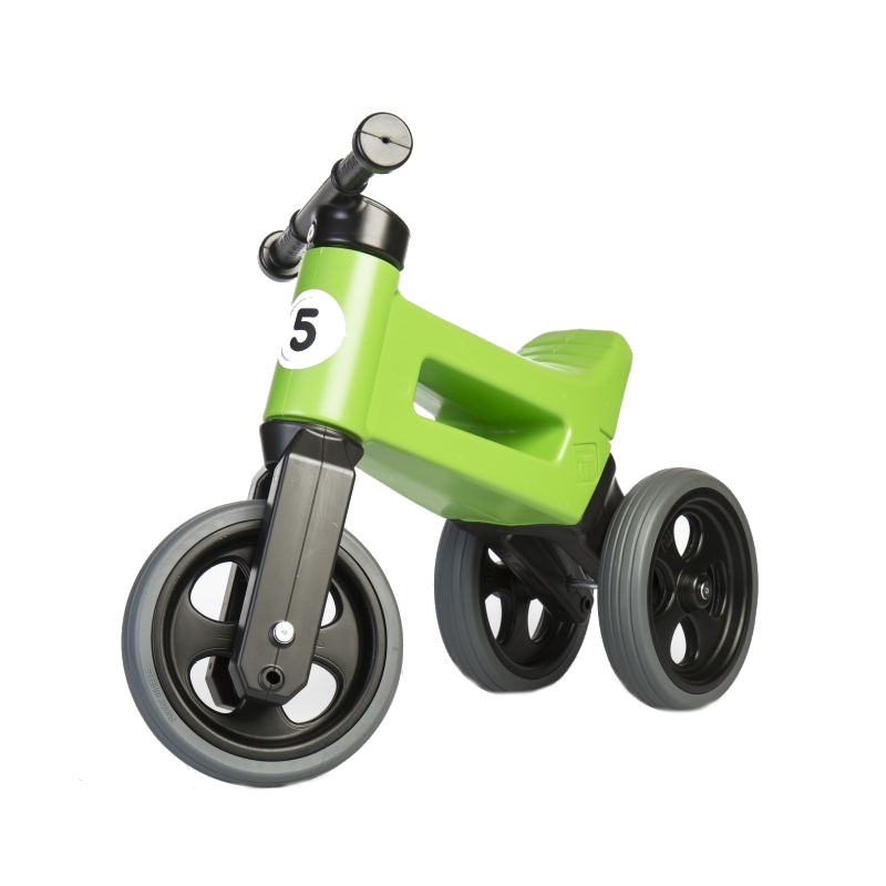 bicicleta fara pedale 1 2 ani Bicicleta fara pedale Funny Wheels Rider Sport 2 in 1 Green