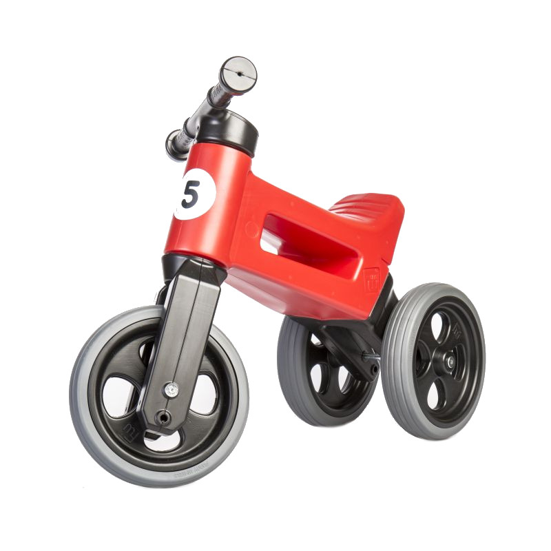 Bicicleta fara pedale Funny Wheels Rider Sport 2 in 1 Red - 9