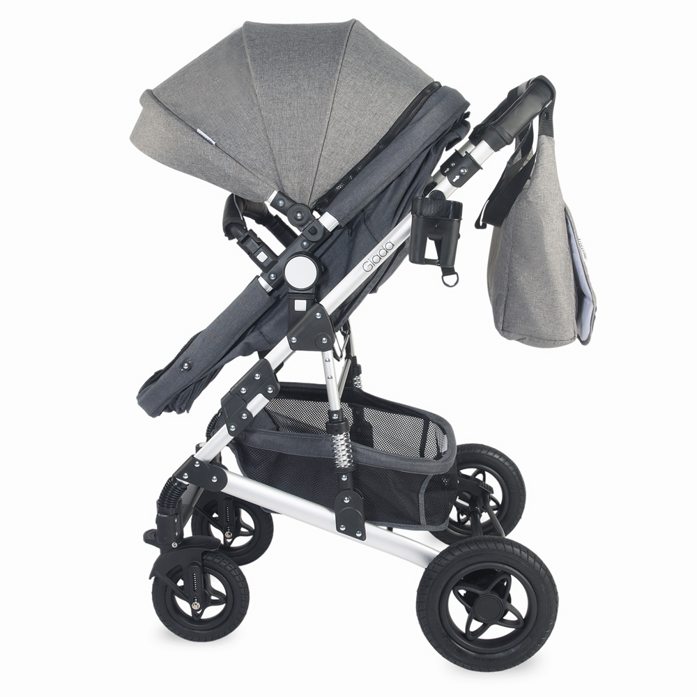Carucior transformabil 2 in 1 coccolle giada gri
