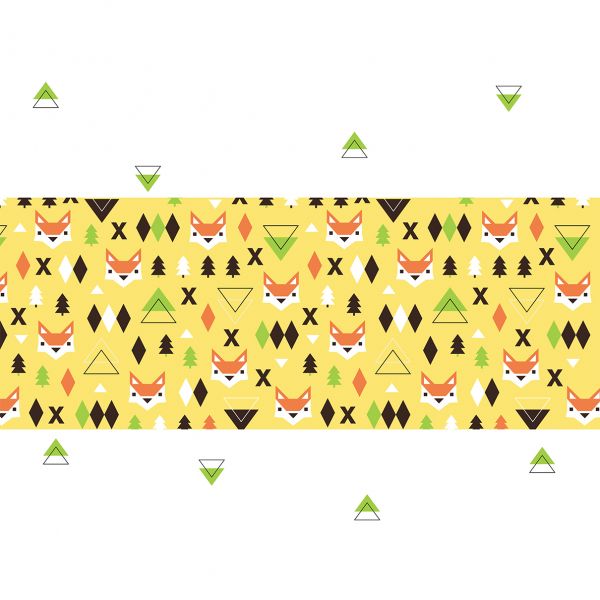 Fototapet vulpite in padure 200 x 160 cm