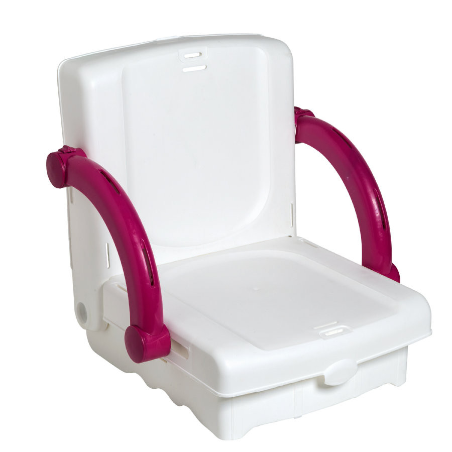 Inaltator scaun de masa portabil white tender rose silver KidsKit Alimentatie imagine noua