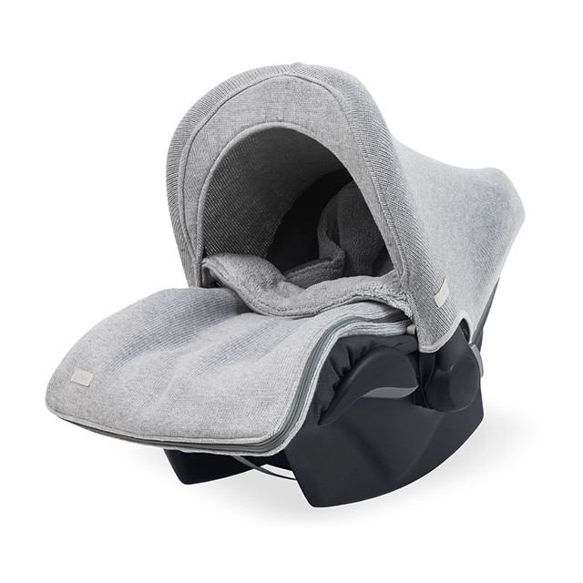 Sac de iarna gri pentru scaun auto si carucior jollein