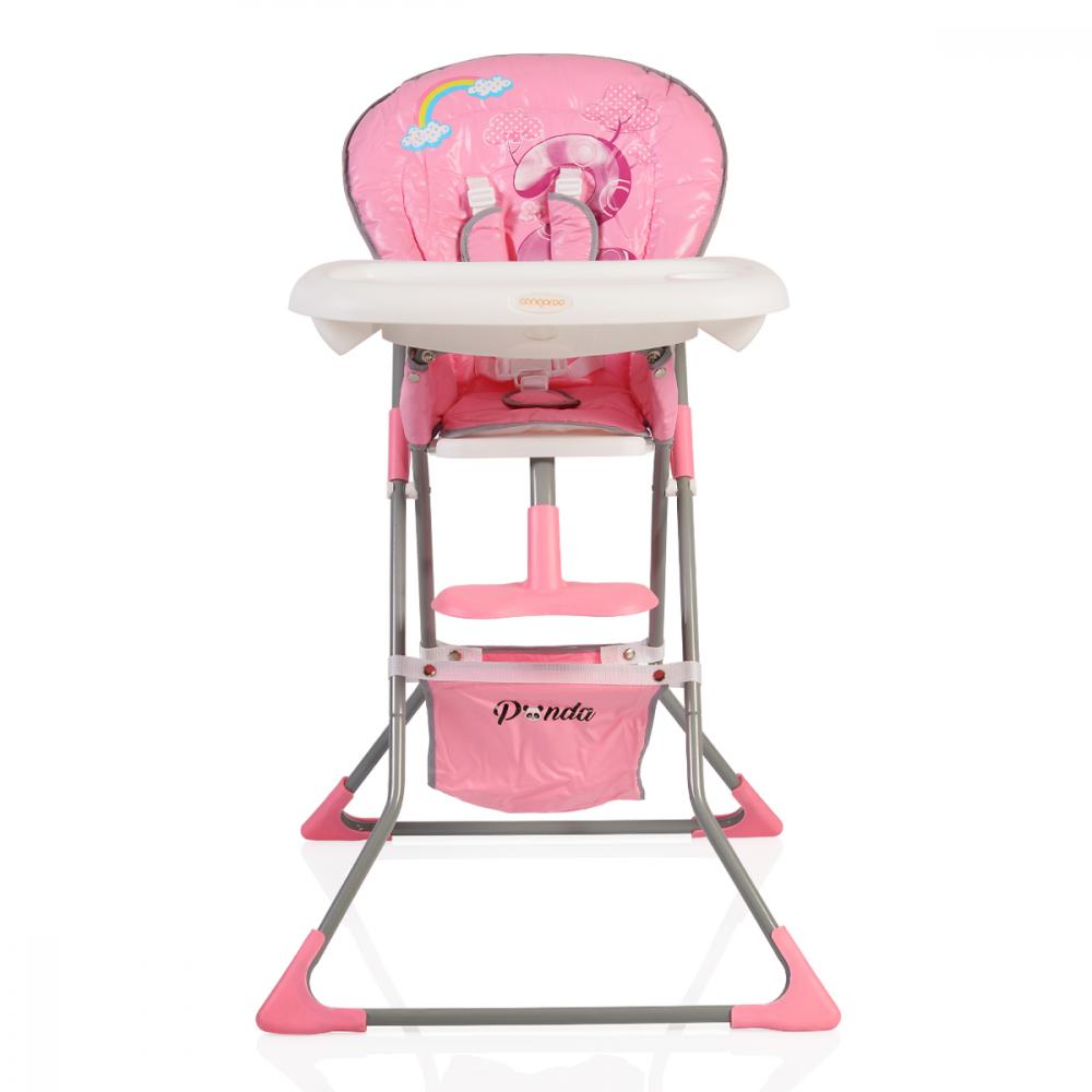 Scaun de masa panda pink