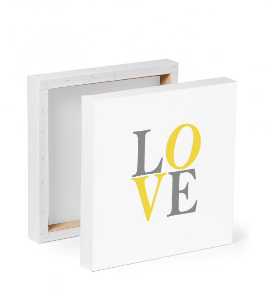 Set tablouri canvas yellow elephant