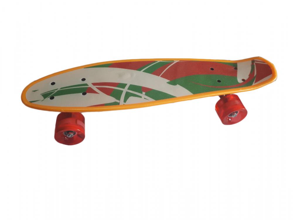 Skateboard cu led pentru copii 56 cm 50 kg Globo - 2 | YEO