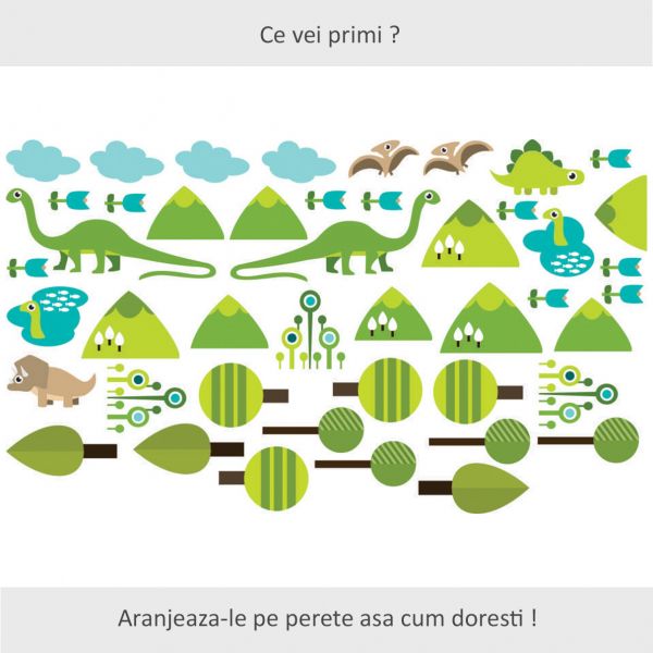 Sticker decorativ o lume minunata 120 x 70 cm