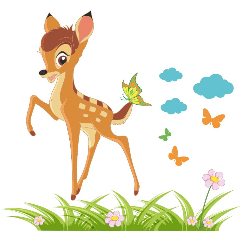 Sticker perete copii Bambi 131 x 120 cm