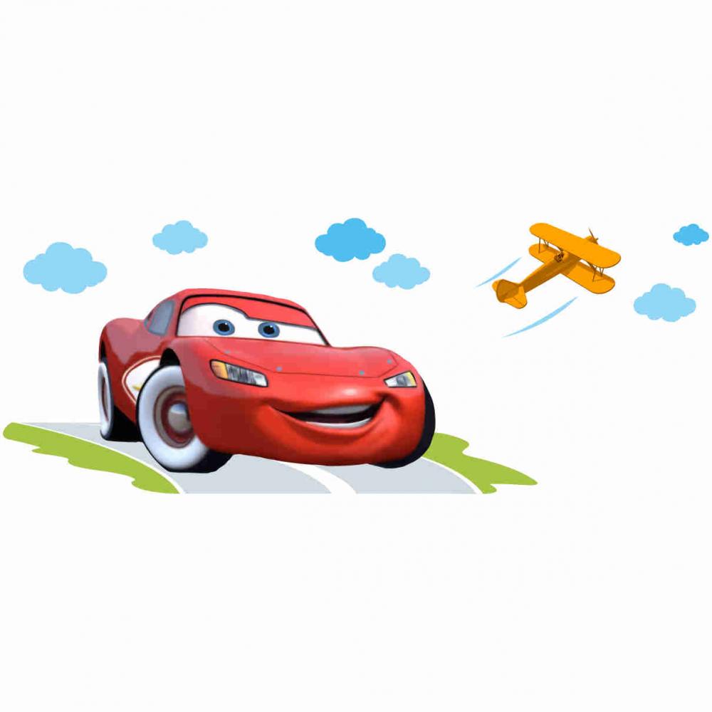 Sticker perete copii Cars 131 x 50 cm
