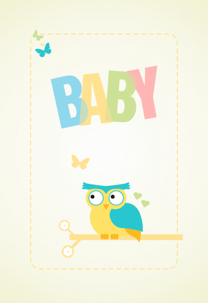 Tablou canvas cute baby 70 x 100 cm