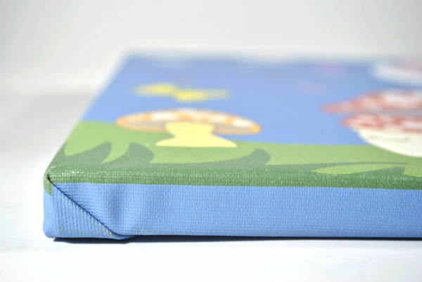 Tablouri canvas spiridus pe luna 20 x 20 cm
