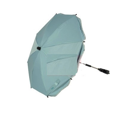 Umbrela pentru carucior 75 cm UV 50+ Silver Fillikid 50% imagine noua