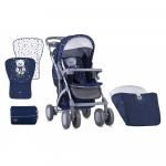 Carucior reversibil Toledo Dark Blue Teddy Bear