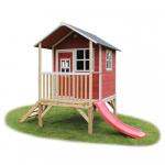 Casuta gradina pentru copii lemn EXIT Loft 300 Red
